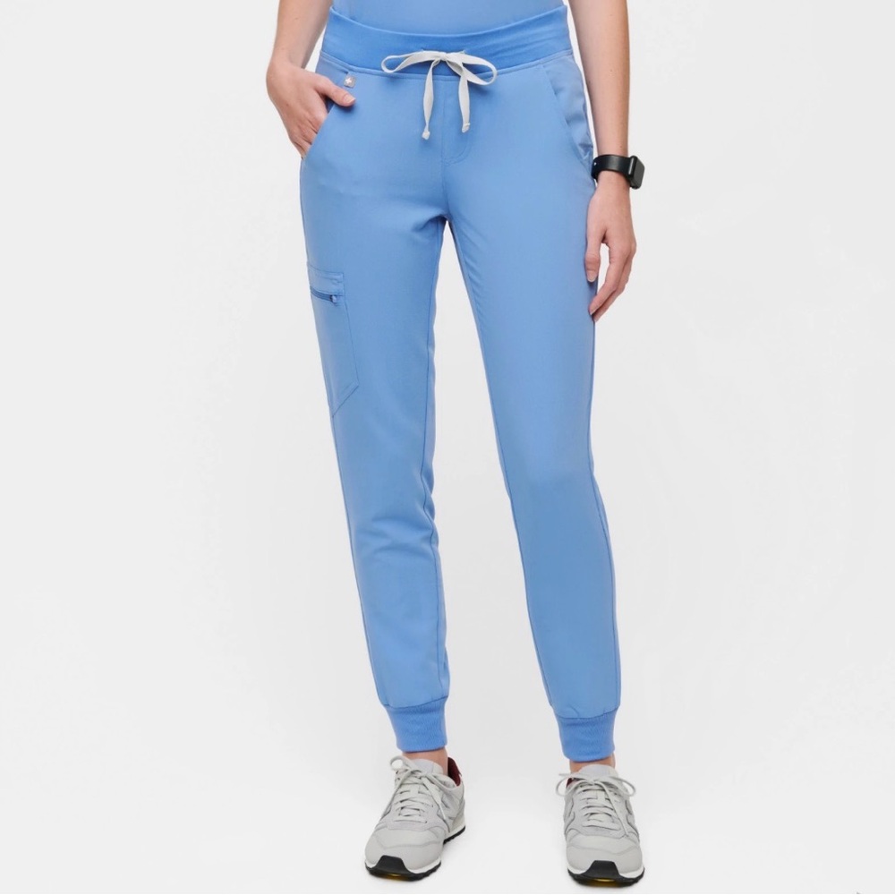 Figs Ceil Blue Zamora Jogger Scrub Pants